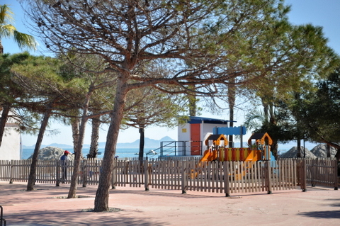 Overview of the beaches of Los Alcázares