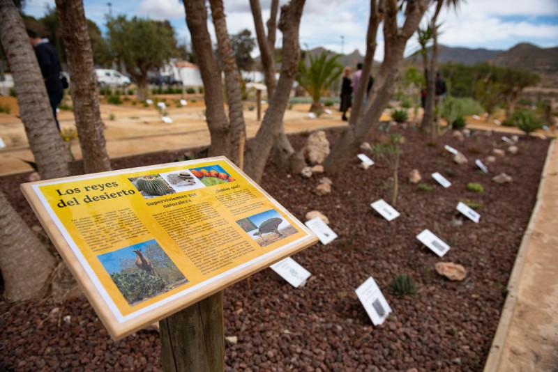 Mastia botanical educational garden in Mazarron