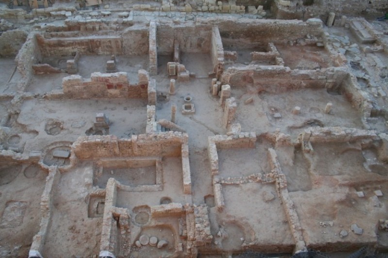 The Roman Forum District museum in the Molinete archaeological park in Cartagena