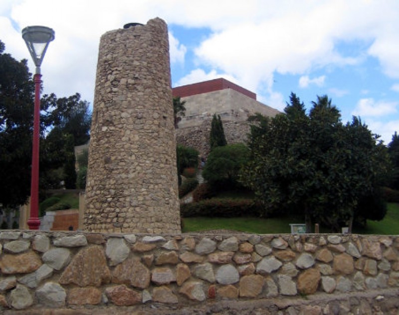 The Castillo de la Concepción, a hilltop fortress at the highest point in the historic city of Cartagena