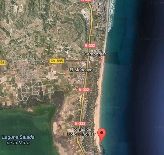 Playa de las Ortigas / Platja de les Ortigues, Guardamar del Segura