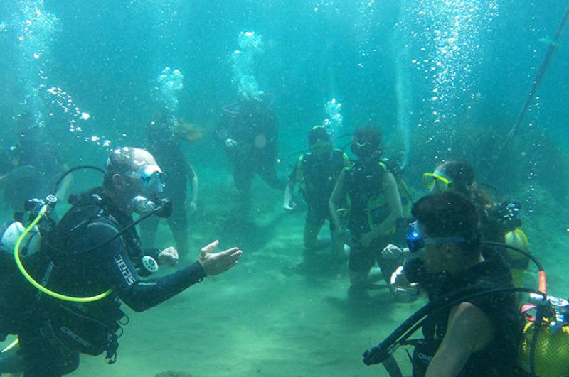 Diving in and around Puerto de Mazarrón