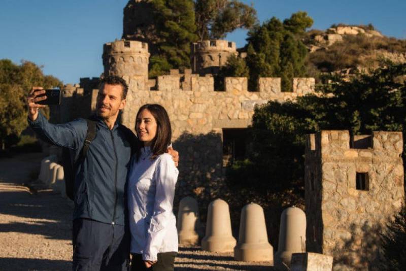 The gun battery of Castillitos, one of the most popular family days out in the Costa Calida!