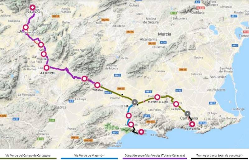 New pilgrimage and walking route to Caravaca begins in Puerto de Mazarron