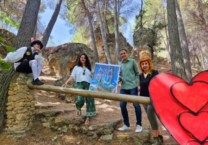 July 2024 Alice in Wonderland live performances in Caravaca