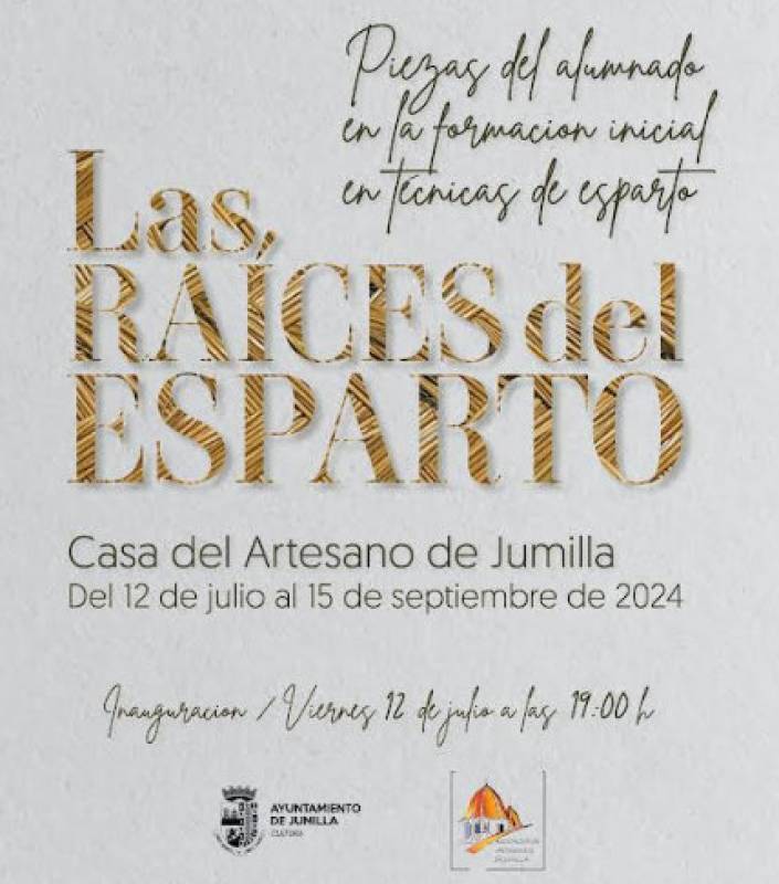 July 13 to September 15 Esparto grass weaving exhibition in Jumilla