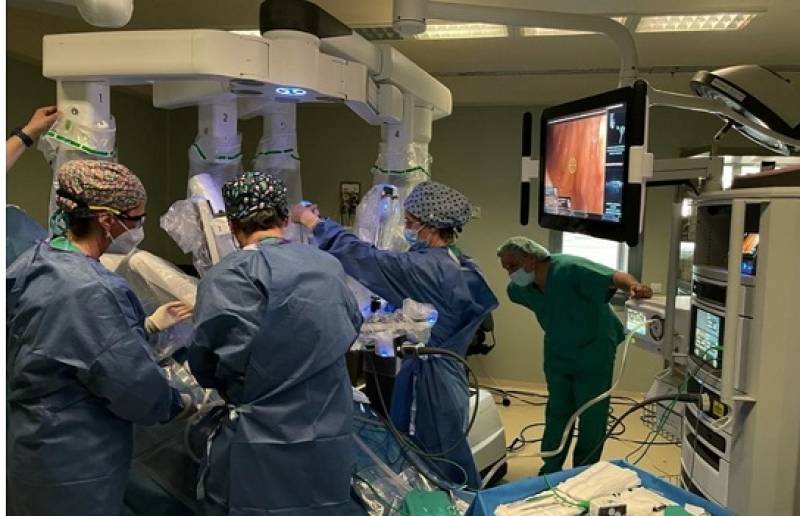 DaVinci robot installed in new Camposol hospital shows its worth elsewhere in the Region of Murcia