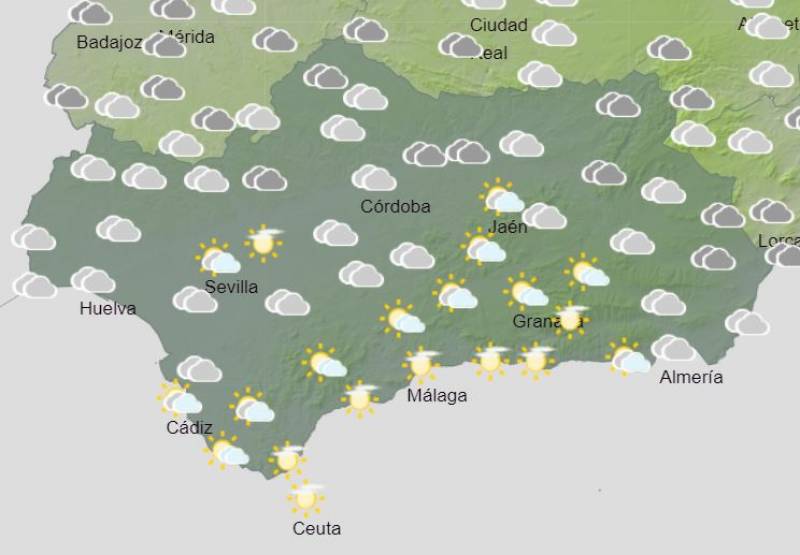 Storm warnings for Spanish Costas: Andalusia weekly weather forecast October 14-20