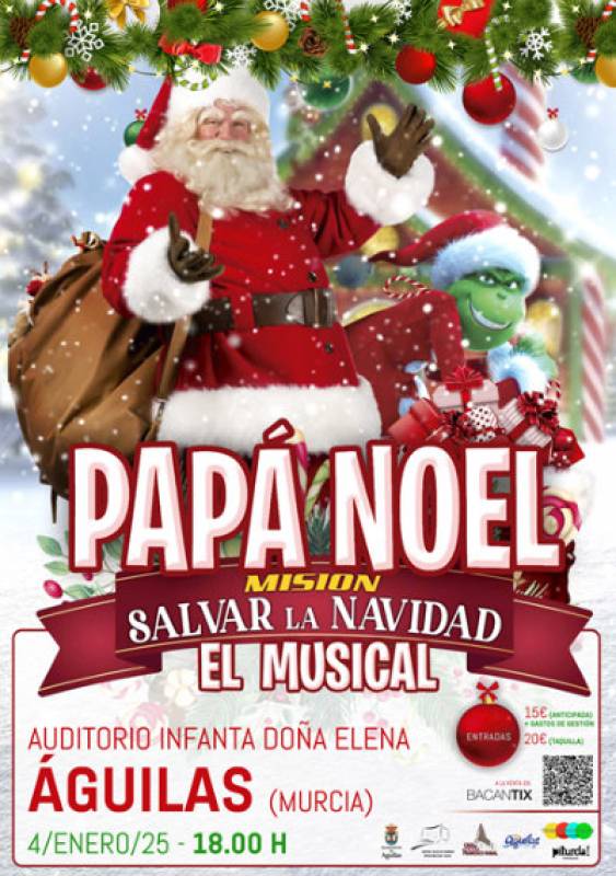 January 4 Father Christmas and the Mission to Save Christmas in Aguilas