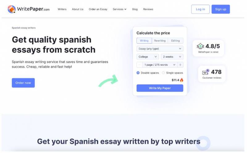 7 best Spanish essay writing services for academic success