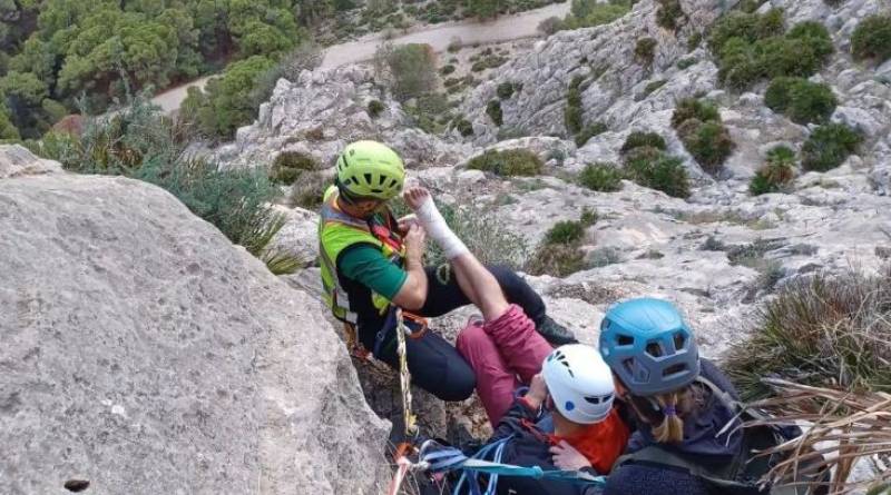 Injured British climber rescued from Malaga cliff face