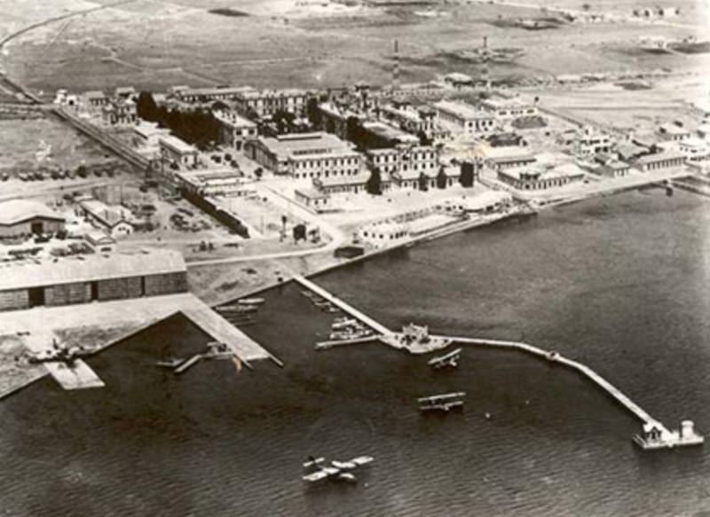 The military air base and aerodrome of Los Alcazares