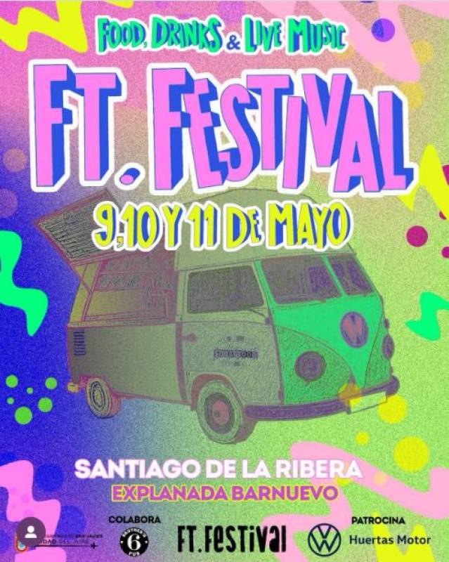 May 9, 10 & 11 Food Truck Festival in San Javier