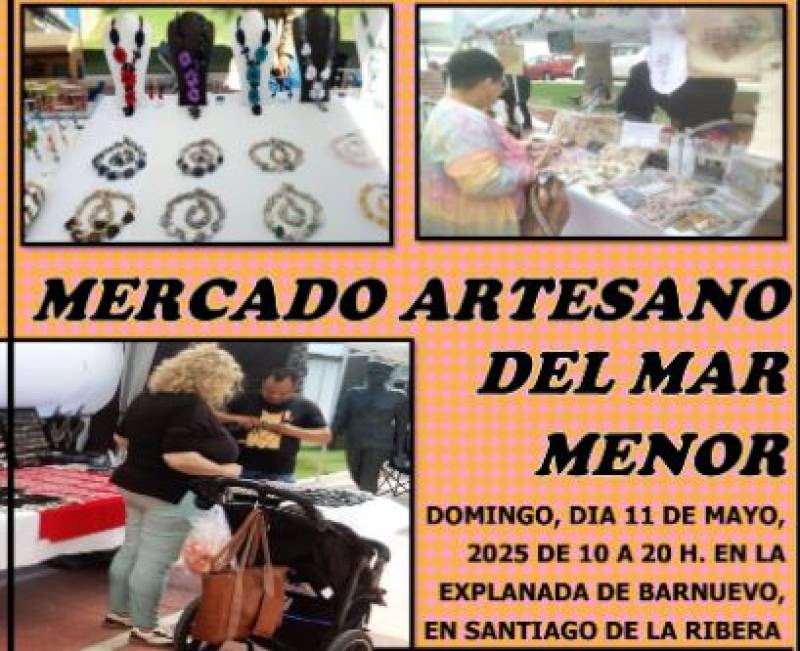 May 11 Mar Menor Craft Market in Santiago de la Ribera