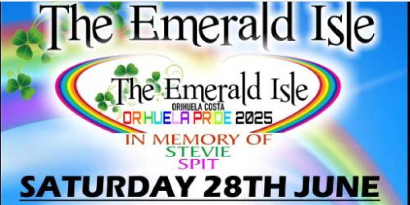 June 28 Orihuela Costa Pride at the Emerald Isle