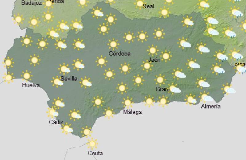 Andalucía weather forecast September 8-11: Cooler breezes and plenty of sunshine