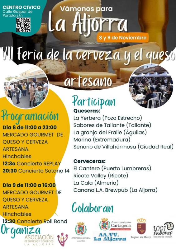 November 8-9 A taste of tradition at La Aljorra's 7th Artisan Beer and Cheese Fair