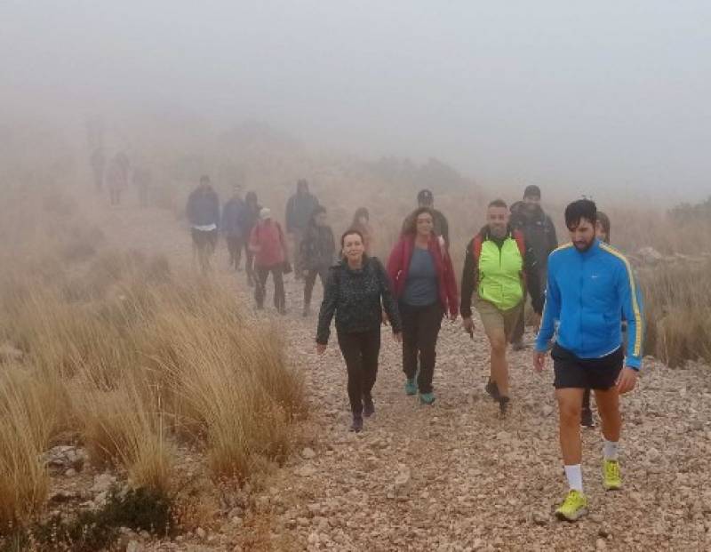 December 14 Testing hike in the 1500-metre mountains of Alhama and Totana