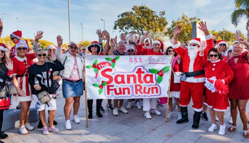 December 7 Christmas charity fun run in La Zenia