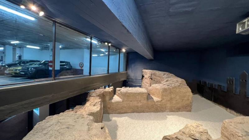 Discover Murcia's latest historical attraction: An underground car park with views of the medieval city wall