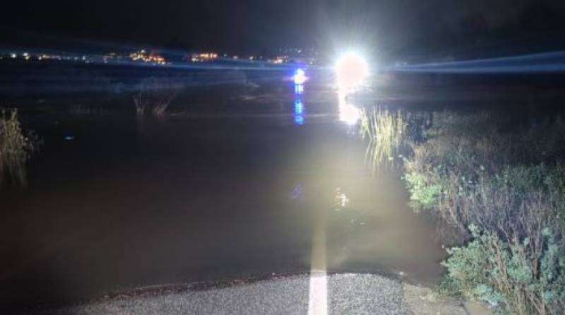 Landslides and flooding cause road closures across parts of Murcia due to the rain