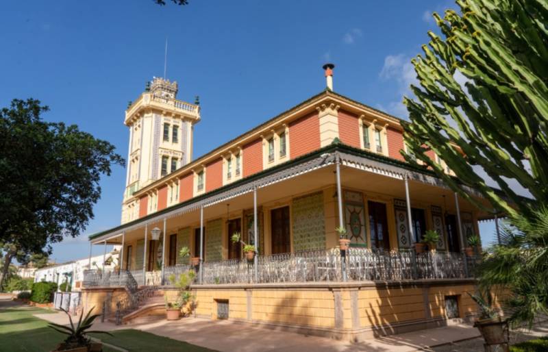 June 21 Guided visit to the Modernist villa of Huerto de las Bolas in Cartagena