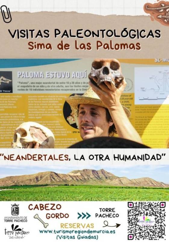November 15 Guided visit to the home of Neanderthal Man in Torre Pacheco
