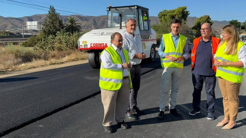 Lorca-Mazarrón €1.2 million road works reach halfway stage