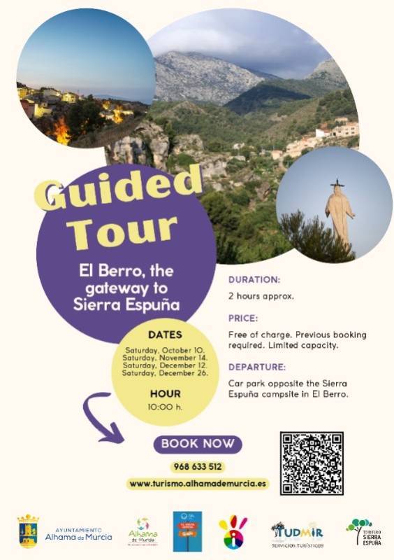 December 27 Free guided tour in Spanish of El Berro in Sierra Espuña