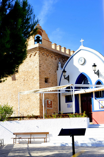 The coastal village of Bolnuevo in the municipality of Mazarron