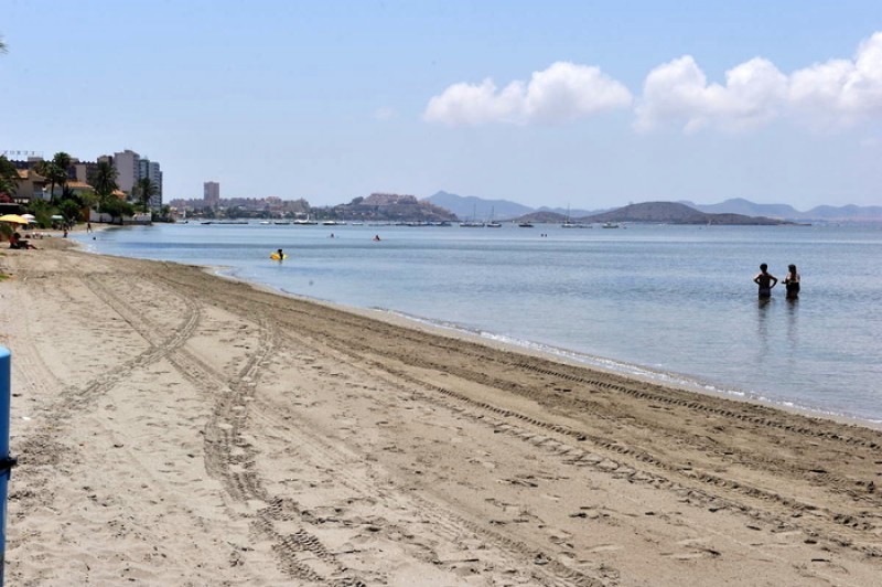 Playa Lebeche in La Manga del Mar Menor