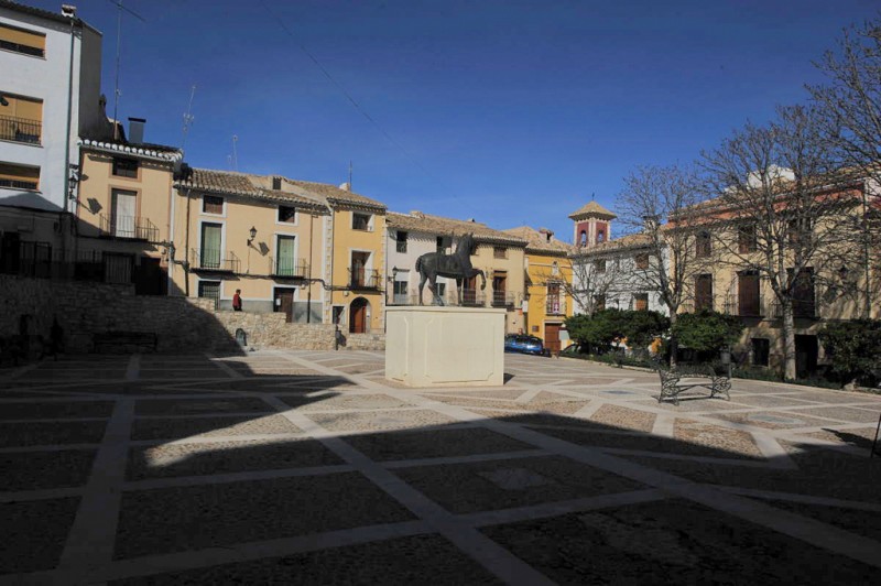 The Plaza de los Caballos del Vino in Caravaca de la Cruz