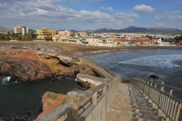 Punta de Gavilanes in Puerto de Mazarron